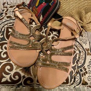 Jasper & Jeera Leather Sandals